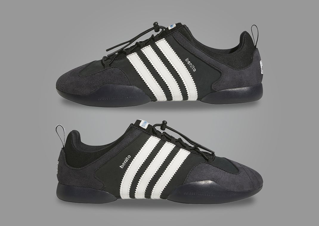 Bad Bunny x adidas Ballerina Black Lateral