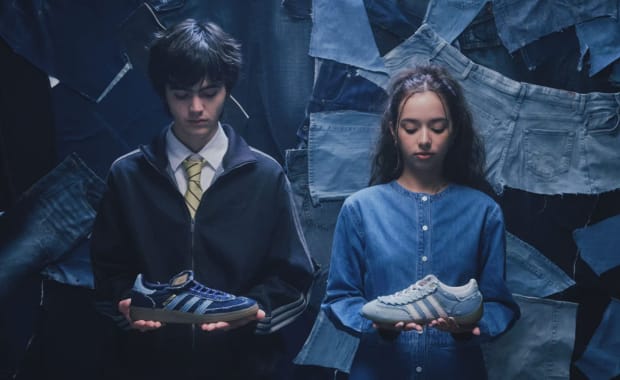 Decked in Denim: The Latest atmos x adidas Collab Adds Blue Jean Energy to the Handball Spezial