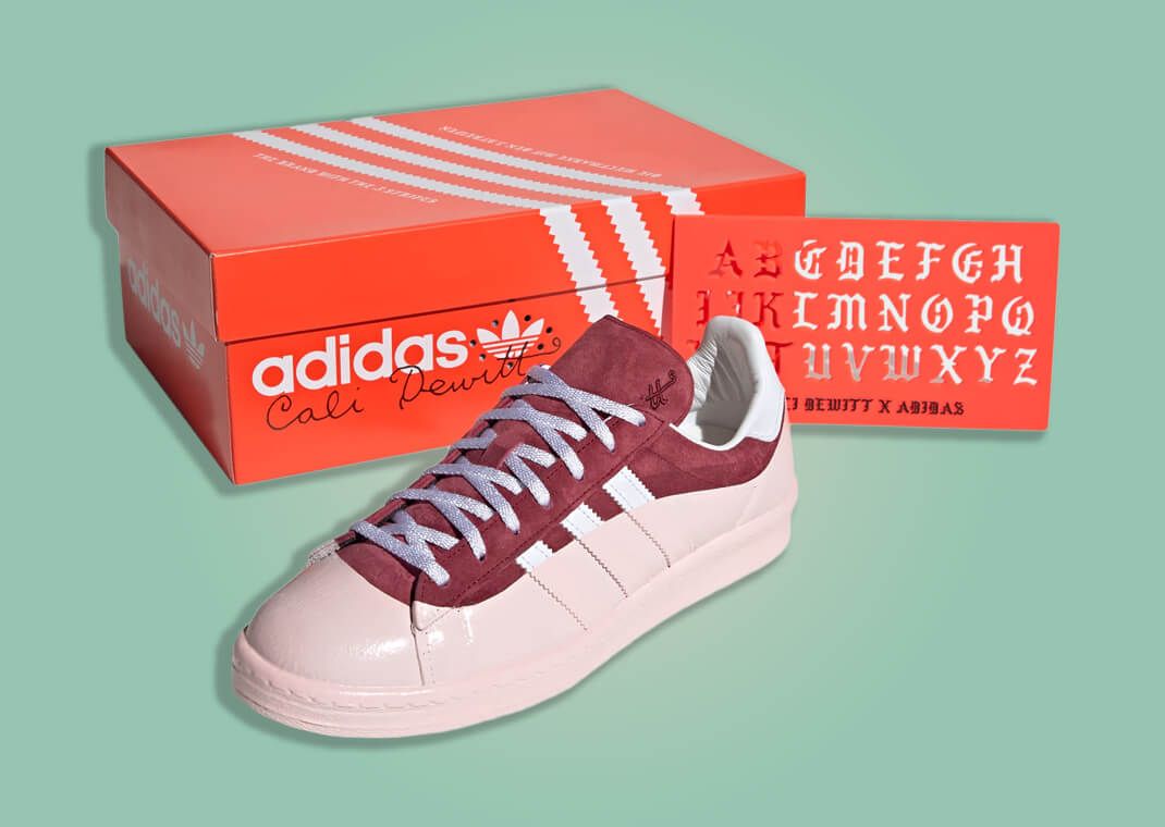 ★adidas originals★大人気★CAMPUS 80 CALI DEWITT★追跡可 The Cali DeWitt x adidas Campus 80s Pack Releases September 28