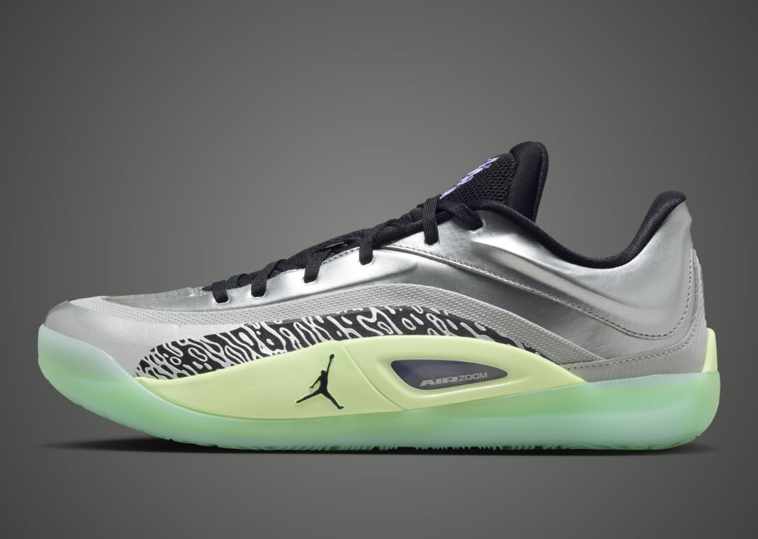 Jordan Zion 4 Damascus Steel