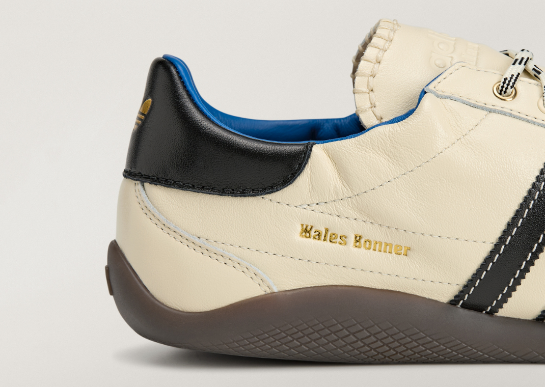 Wales Bonner x adidas Karintha Tan Brown - Heel Detail