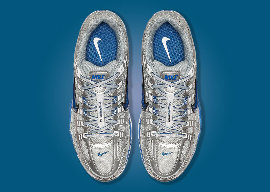The Women's Nike P-6000 Metallic Silver Team Royal Restocks