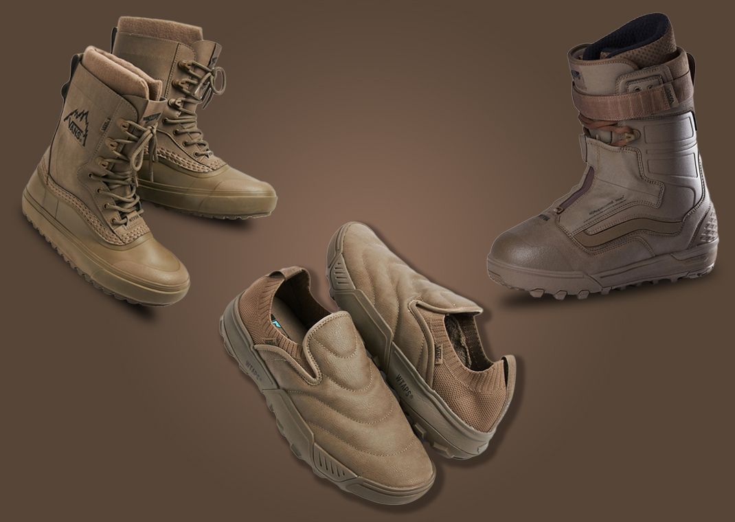 WTAPS x Vans December 2022 Footwear Collection