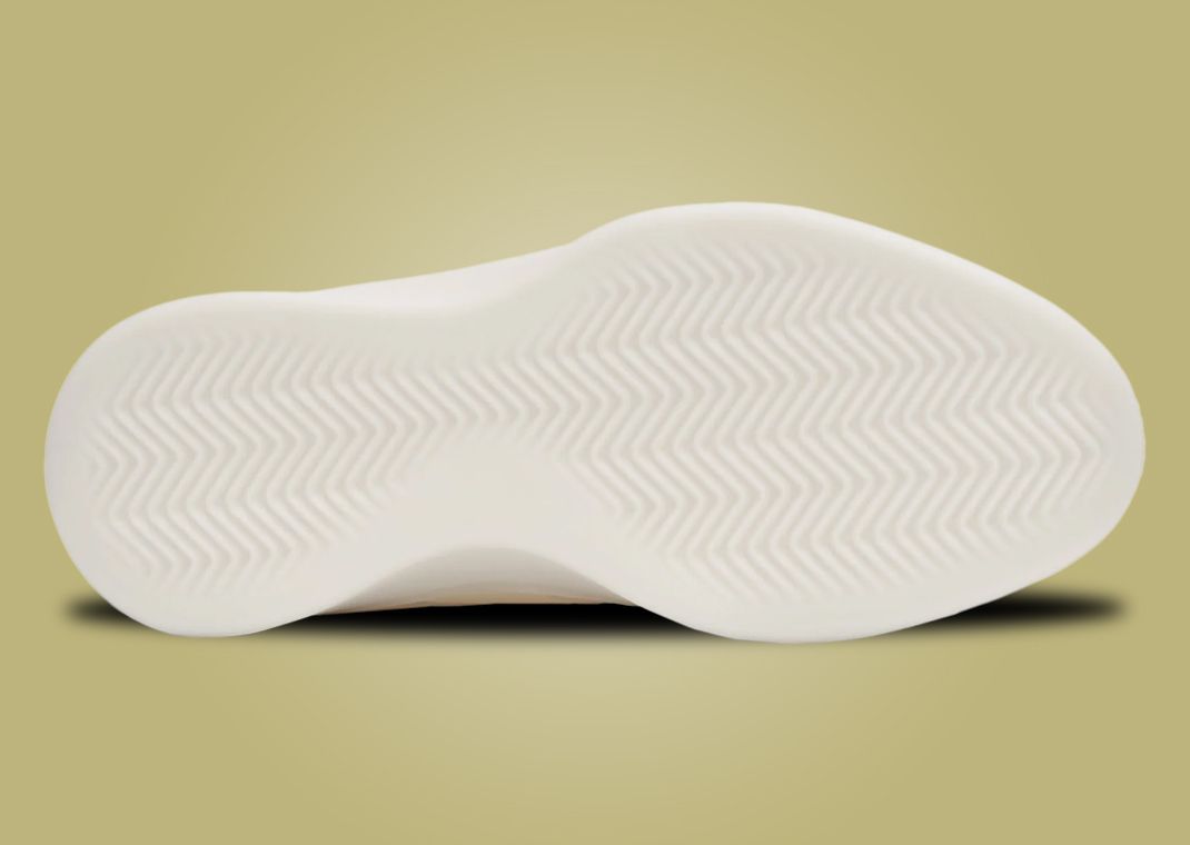 adidas Fear of God 1 Desert Yellow Indiana Red Outsole