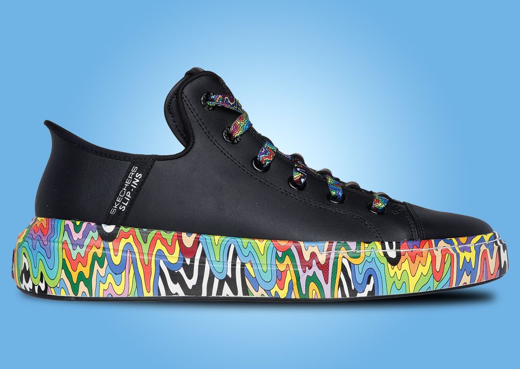 Snoop Dogg x Jen Stark x Skechers Snoop One Black Lateral