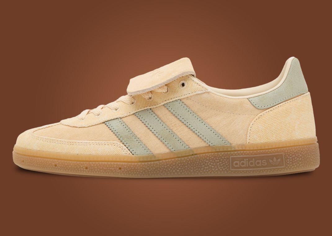 size x adidas Handball Spezial LT Tan Lateral