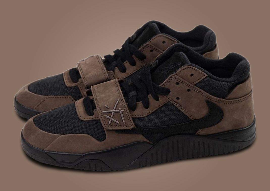 The Travis Scott x Jordan Jumpman Jack Dark Mocha Black The Travis Scott x Jordan Jumpman Jack Dark Mocha Black