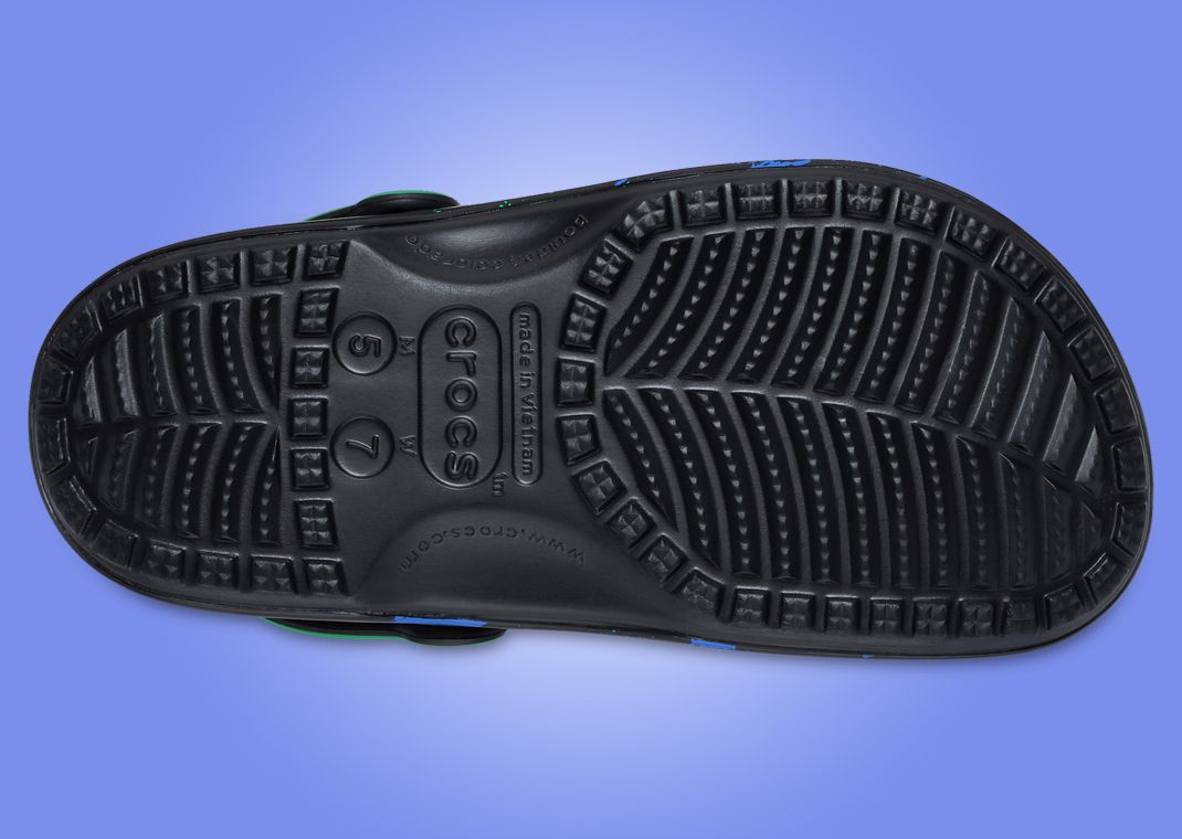 Batman x Crocs Classic Clog Joker Outsole
