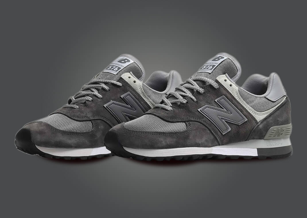 New Balance 576 Made in UK Dark Gull Grey