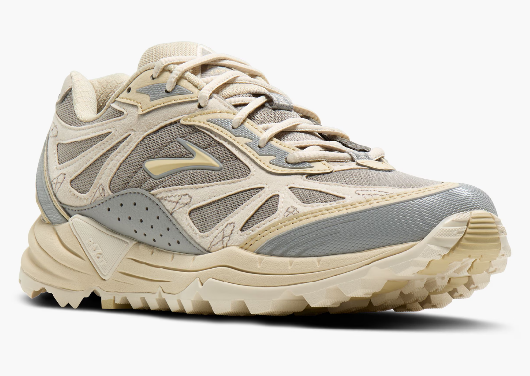 Brooks Cascadia 1 Rock Ridge/Gravel - Angle