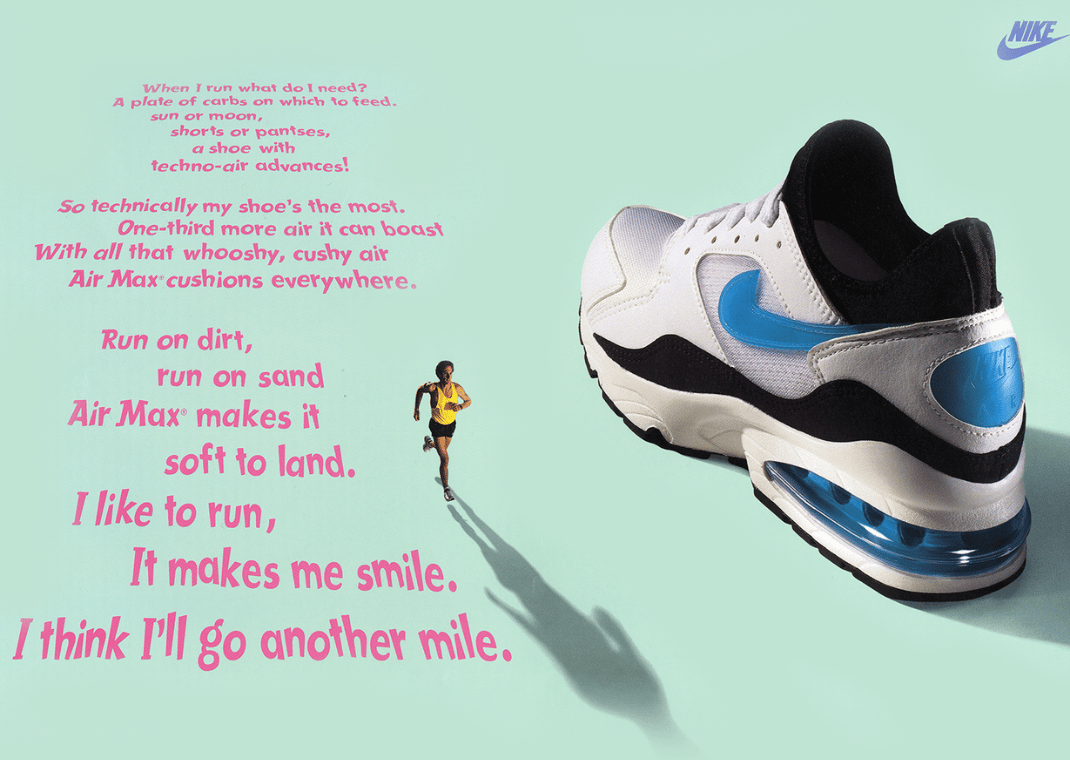 Vintage Nike Air Max 93 ad