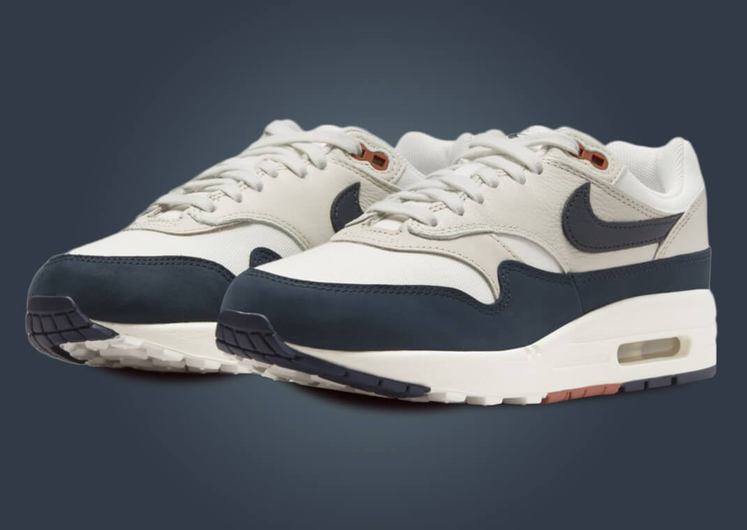 Nike Air Max 1 LX "Sail Navy Orange" (W)