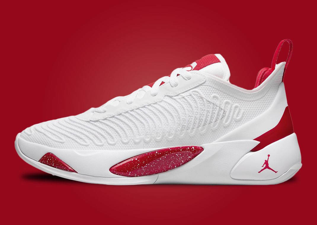 Turn Up The Heat With The Jordan Luka 1 White Fire Red