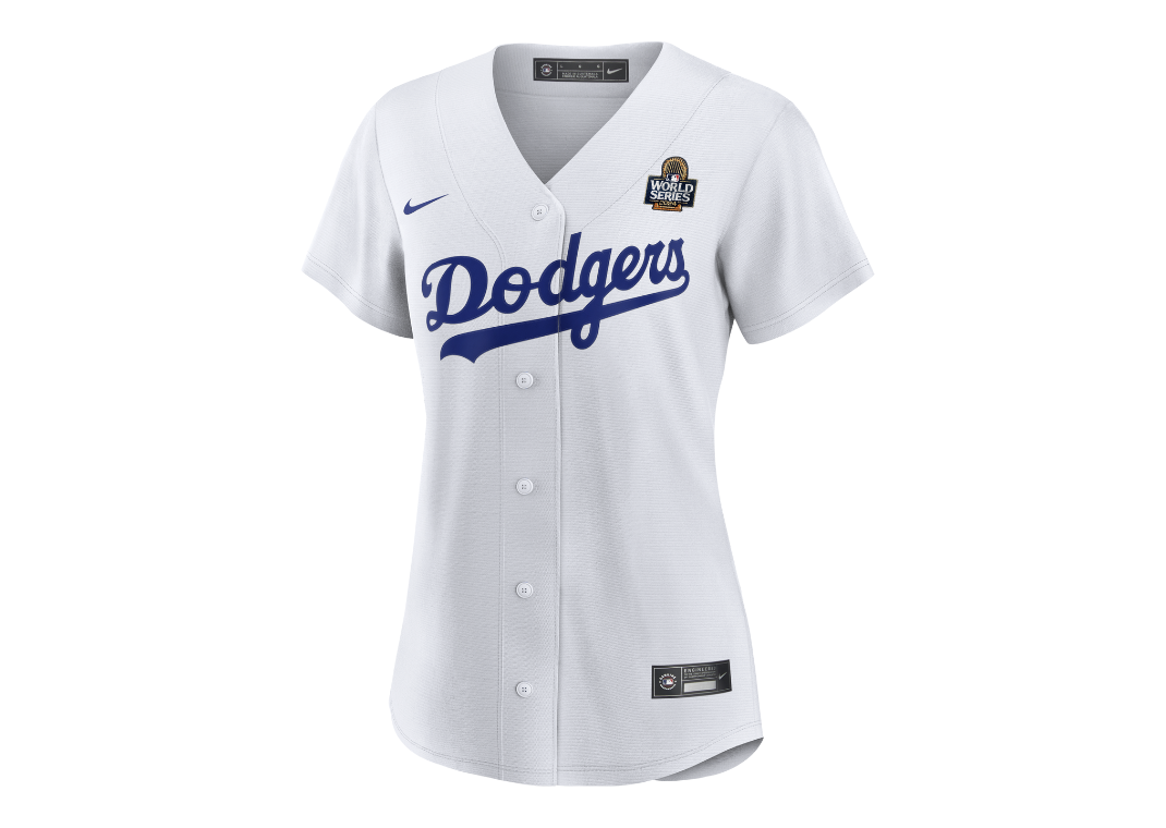 Clayton Kershaw Los Angeles Dodgers 2024 World Series Women's Nike MLB Replica Jersey