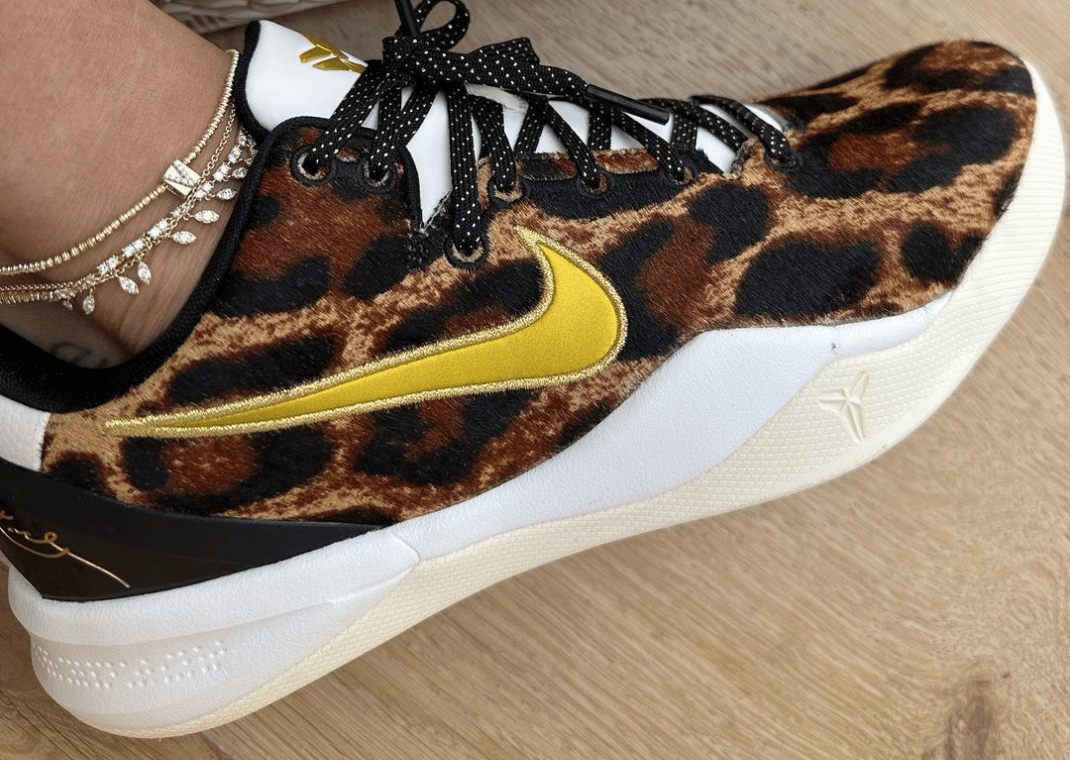 Vanessa Bryant Shares Her Nike Kobe 8 Protro Leopard Print PE