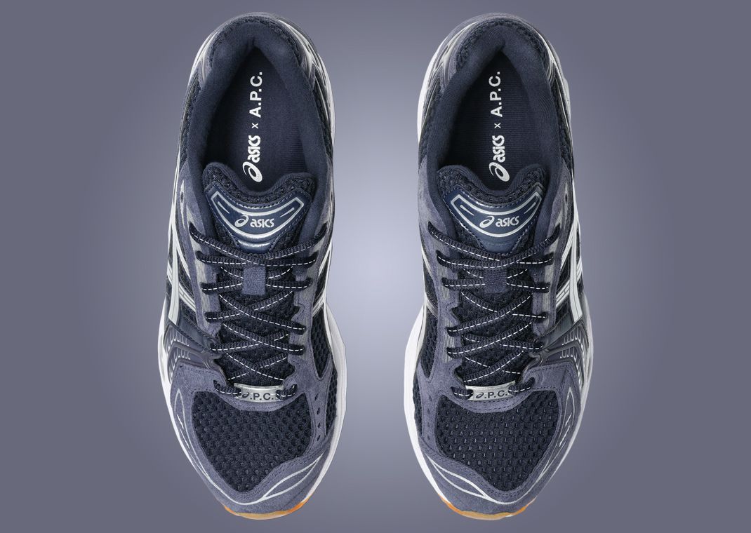 A.P.C. x Asics Gel-Kayano 14 Navy Top