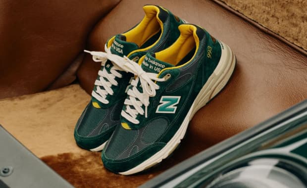 Aime Leon Dore x New Balance 993 Made in USA Mulberry Green