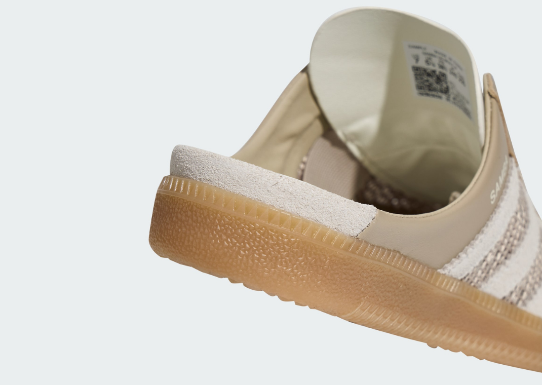 adidas Samba Mule Beige - Heel Detail