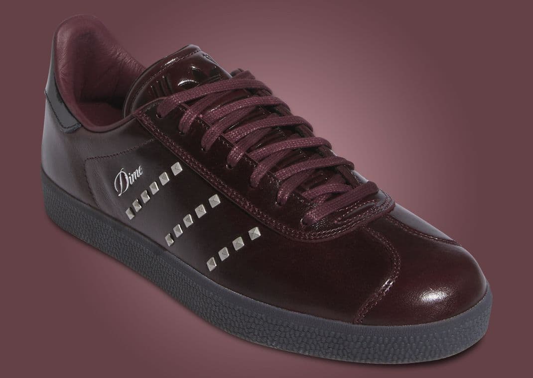 The Dime x adidas Gazelle ADV Maroon Releases March 2025 
