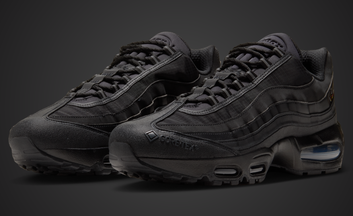 Nike is Ready for Winter with a Triple-Black Gore-Tex Air Max 95