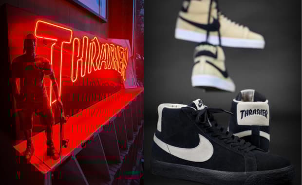 Thrasher Magazine x Nike SB Blazer Mid