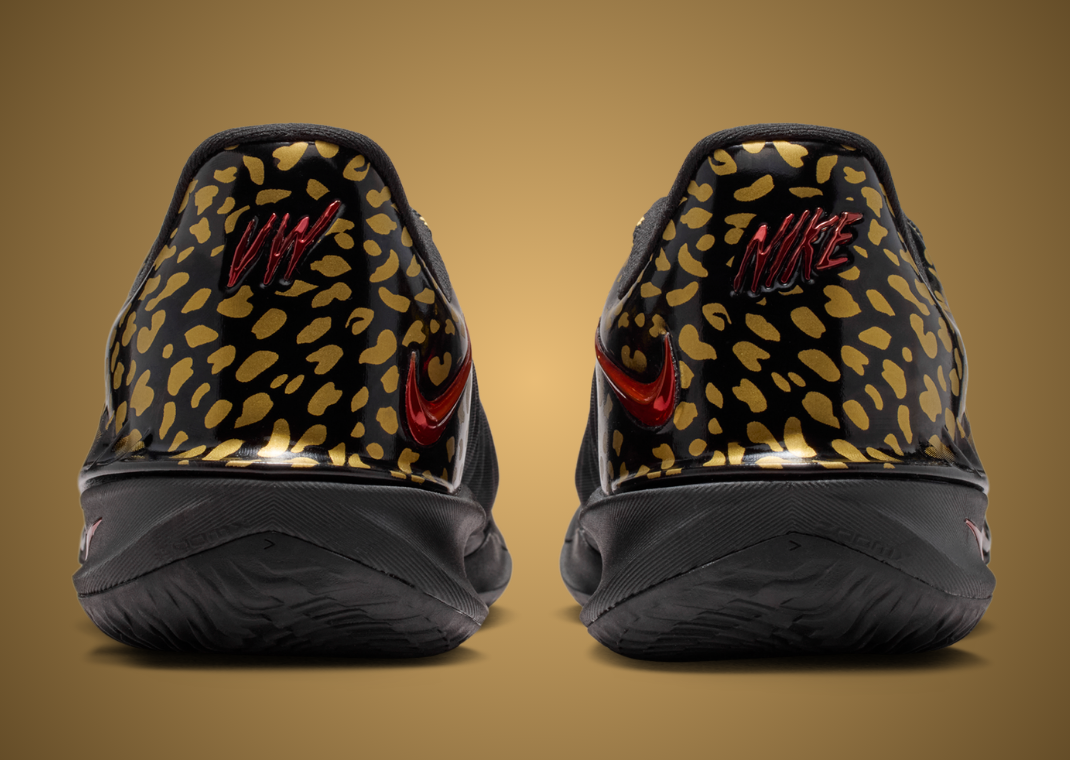 Victor Wembanyama x Nike GT Cut 4 Gold Panther PE - Back