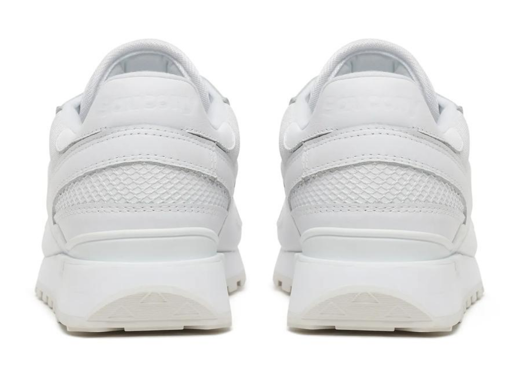 Engineered Garments x Saucony Shadow Double Velcro White - Back