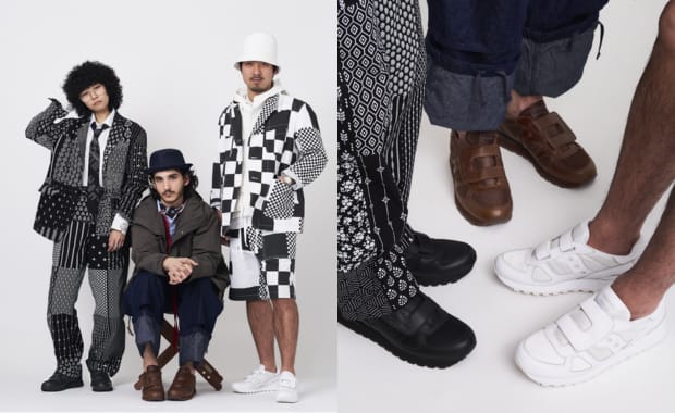 The Engineered Garments x Saucony Shadow Double Velcro Was Inspired by Toddler Shoes