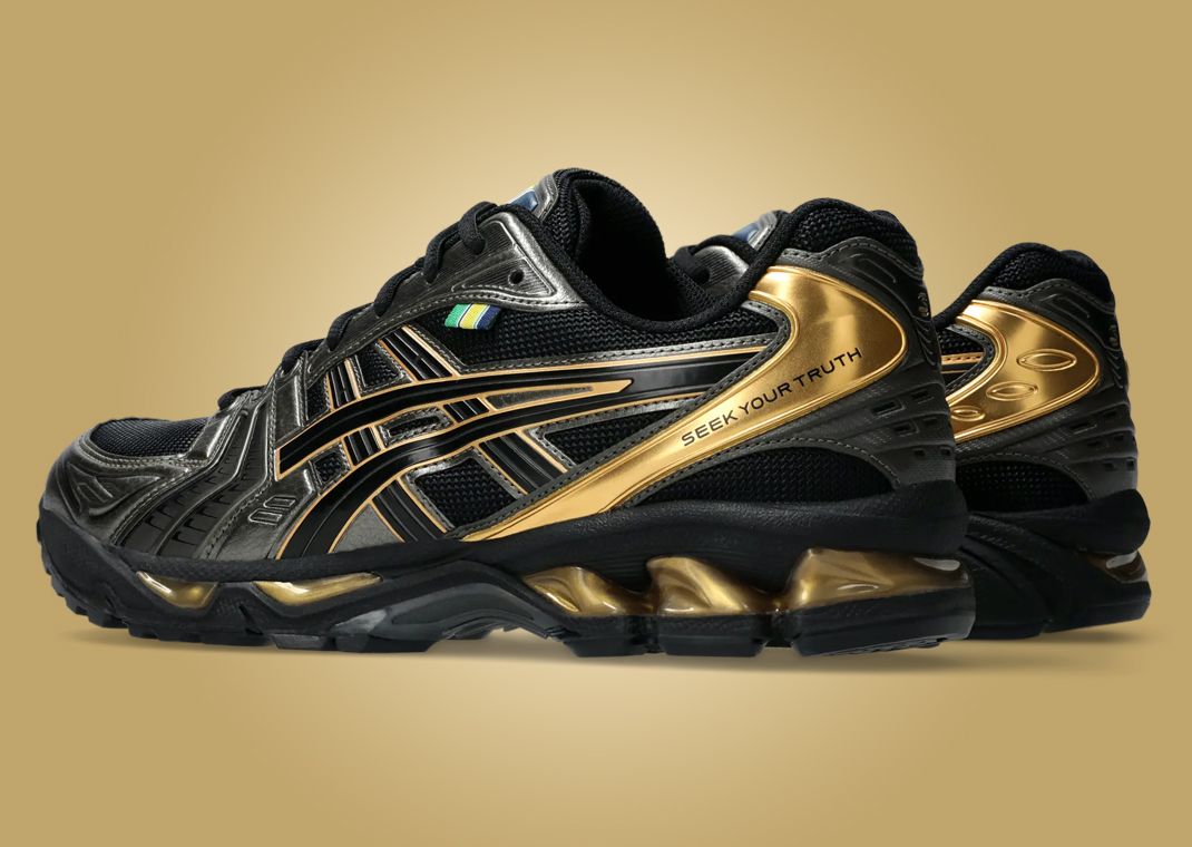 Senna x Asics Gel-Kayano 14 Lotus Heel ANgle