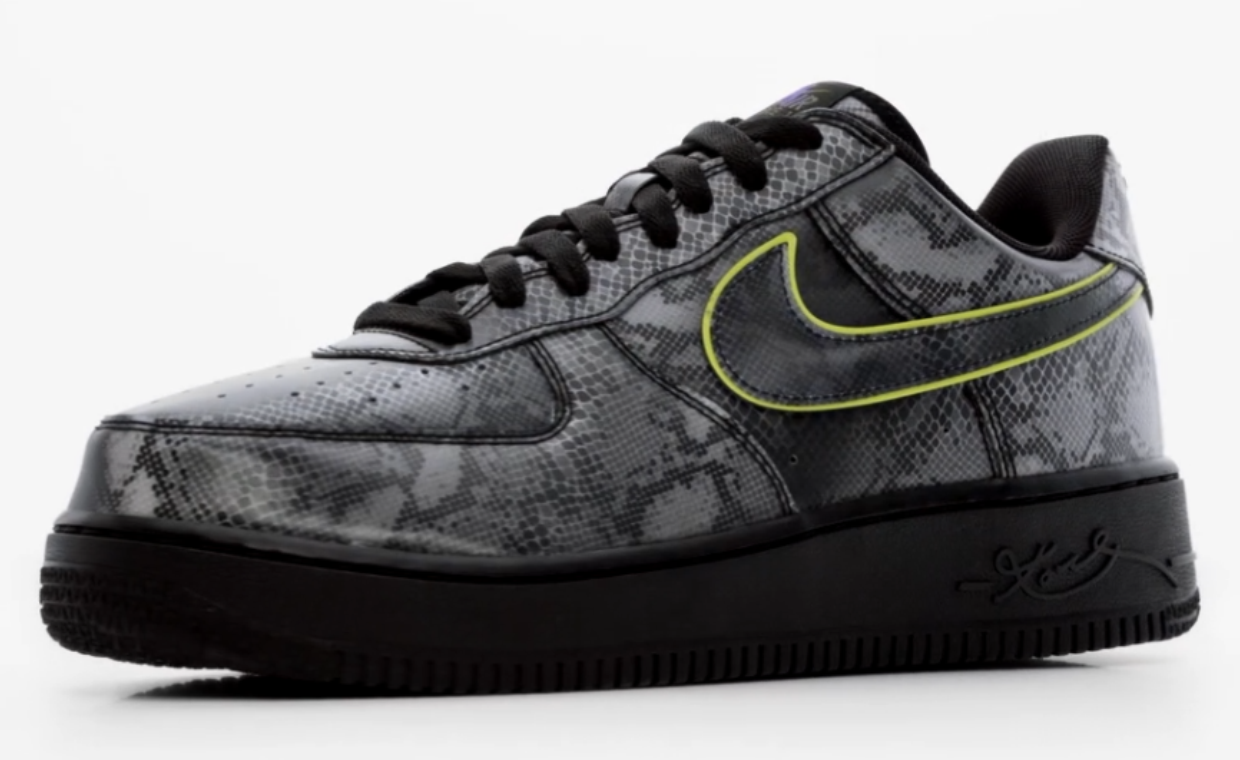 The Nike Kobe Air Force 1 Low Protro Gets a Lenticular Snakeskin Makeover