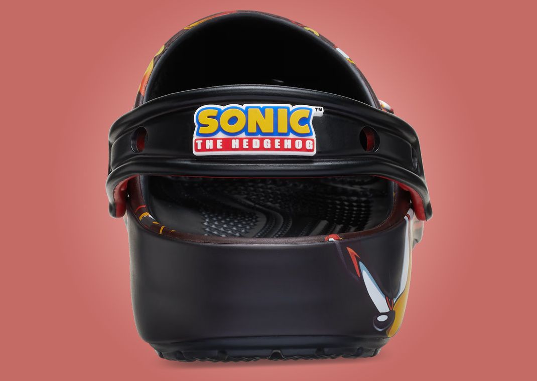 Sonic The Hedgehog x Crocs Classic Clog Shadow Heel