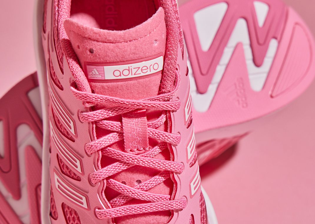 adidas Adizero Aruku Bliss Pink White (GS) Detail