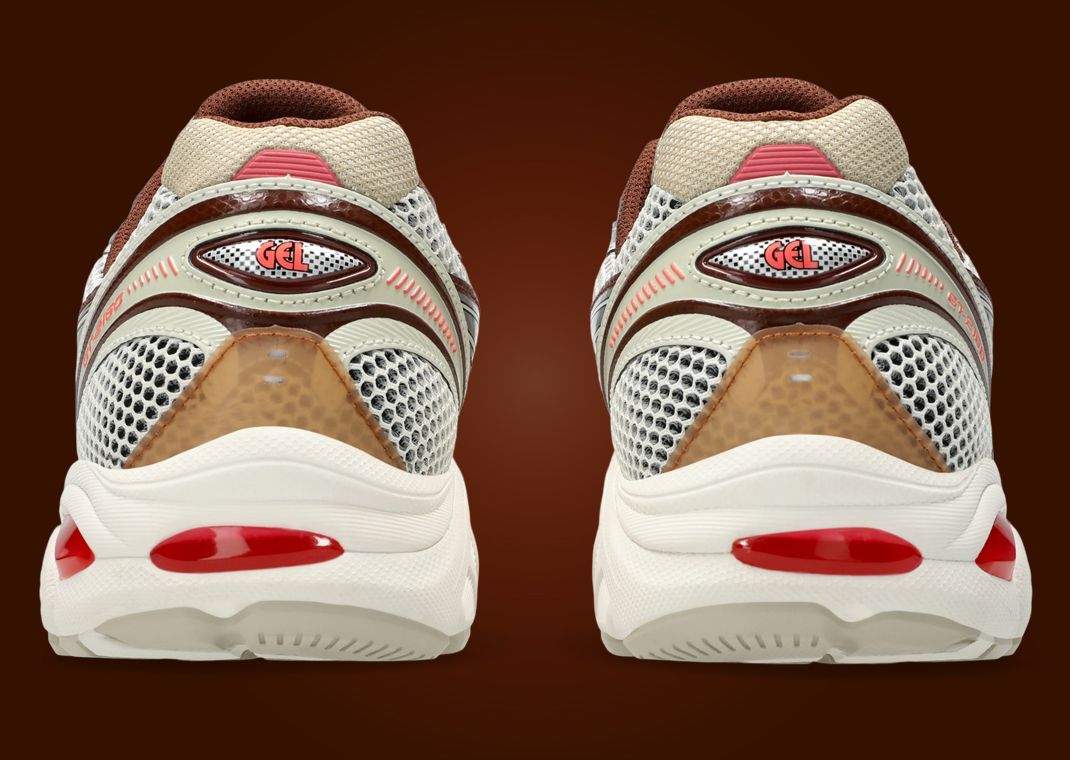 Above The Clouds x Asics GT-2160 Metallic Silver Brown Heel