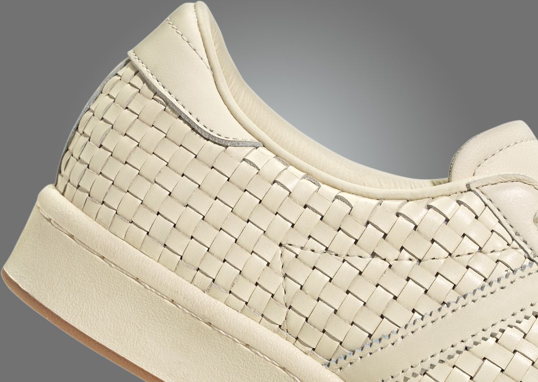 adidas Superstar Vintage Woven Cream White W Detail