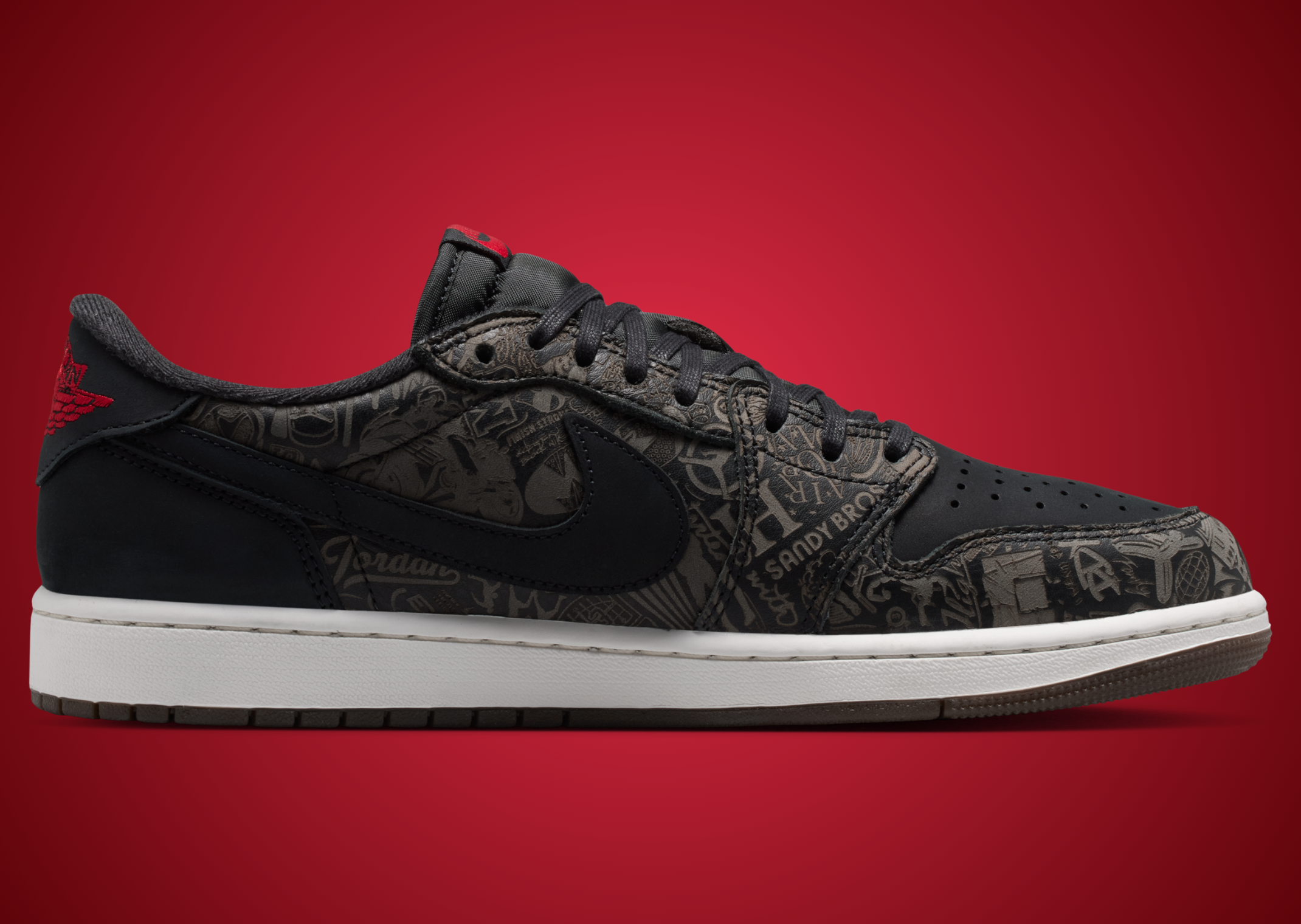 Air Jordan 1 Retro Low Laser - Medial