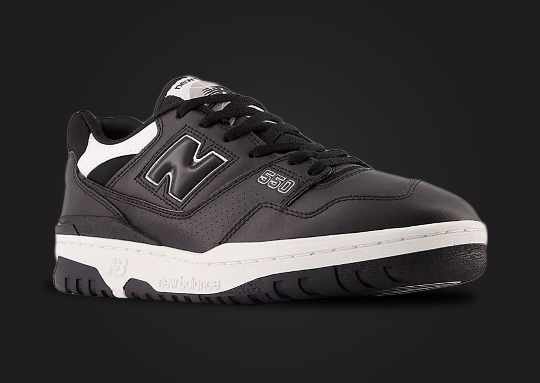 New Balance 550 Black White