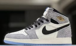 This Icy Sole Grey Suede Jordan 1 High is Dropping for All-Star Weekend