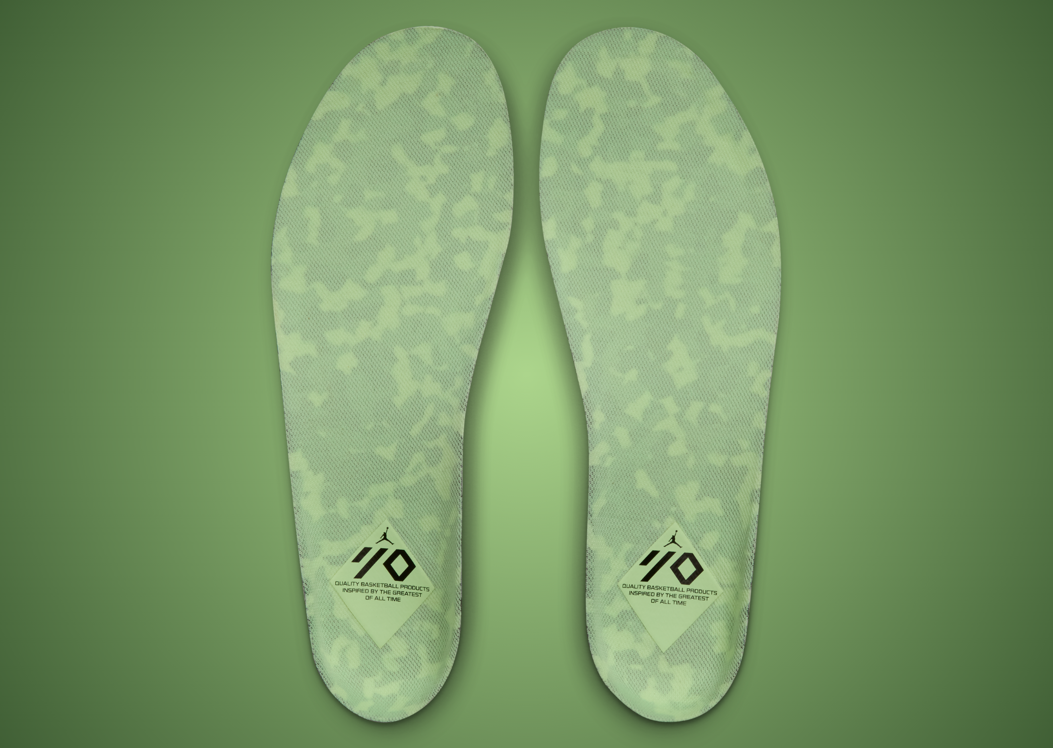 Air Jordan 4028 Black Barely Volt - Insoles
