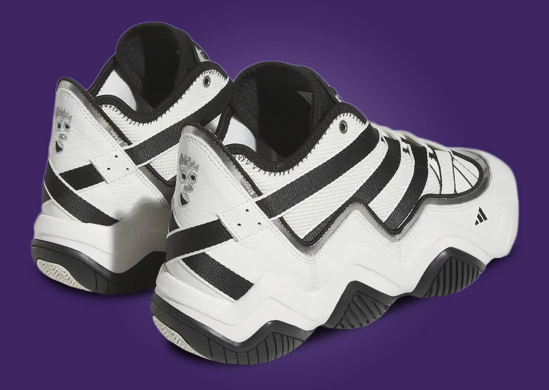 adidas Top Ten 2010 White Black Heel