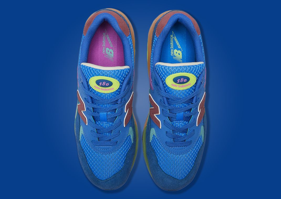 Shades Of Blue Take Over This Multi-Color New Balance 580