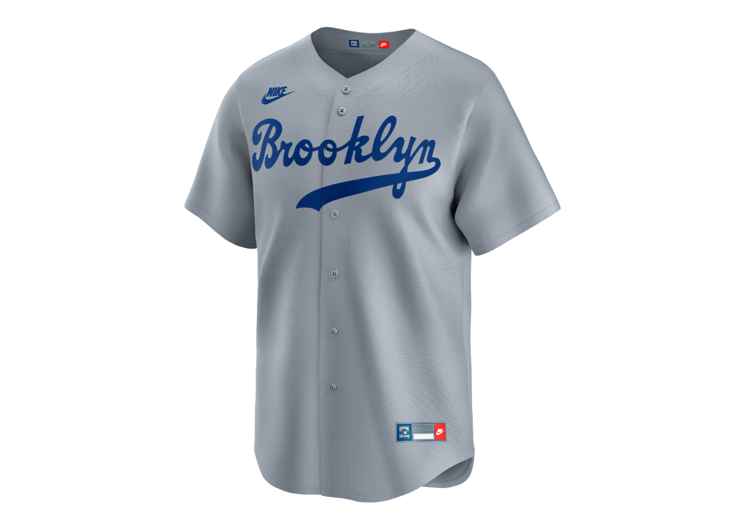 Jackie Robinson Brooklyn Dodgers Cooperstown Men's Nike Dri-FIT ADV MLB Limited Jersey - $175