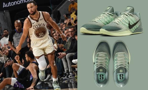 Steph Curry Wore Nike Sabrina 3s in Warriors Win with Sabrina Ionescu Sitting Courtside 