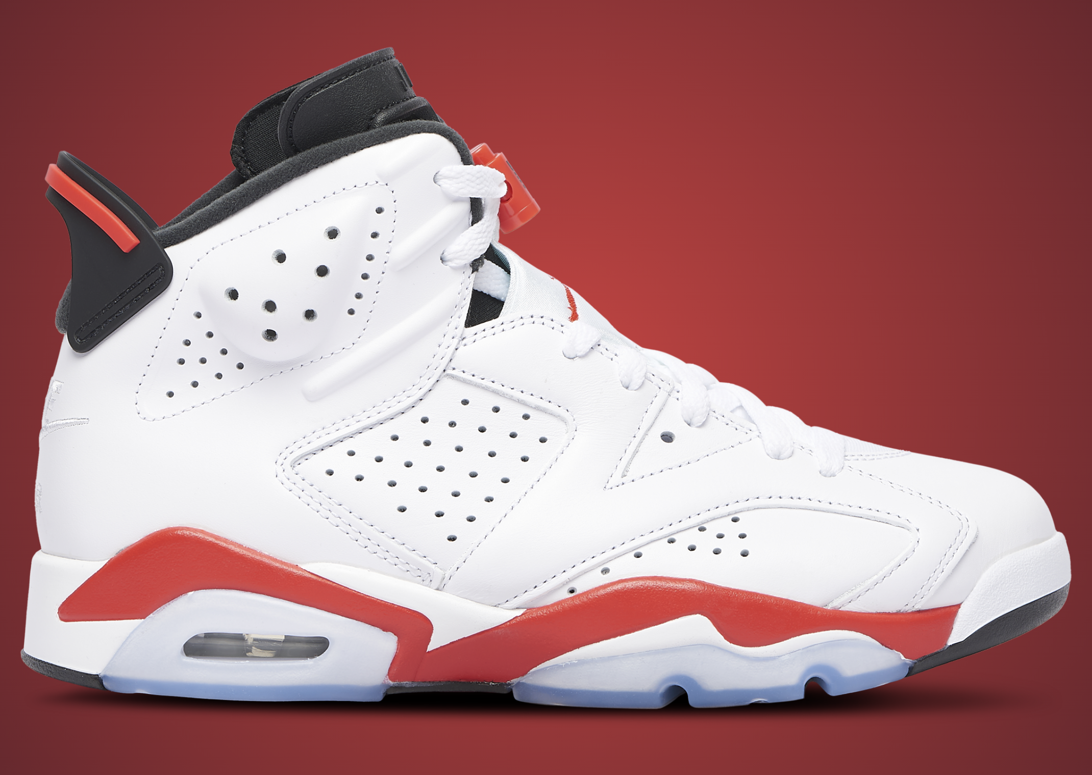 Air Jordan 6 Retro White Infrared Lateral