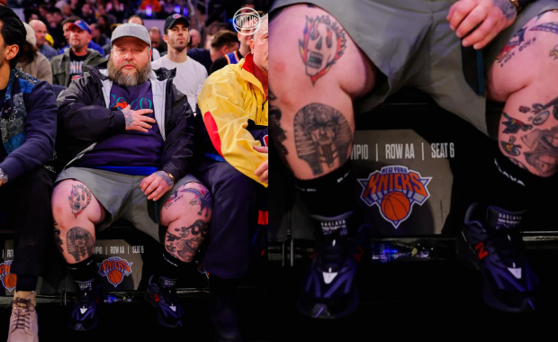 Action Bronson Previews Another Baklava New Balance Courtside at the Knicks Game