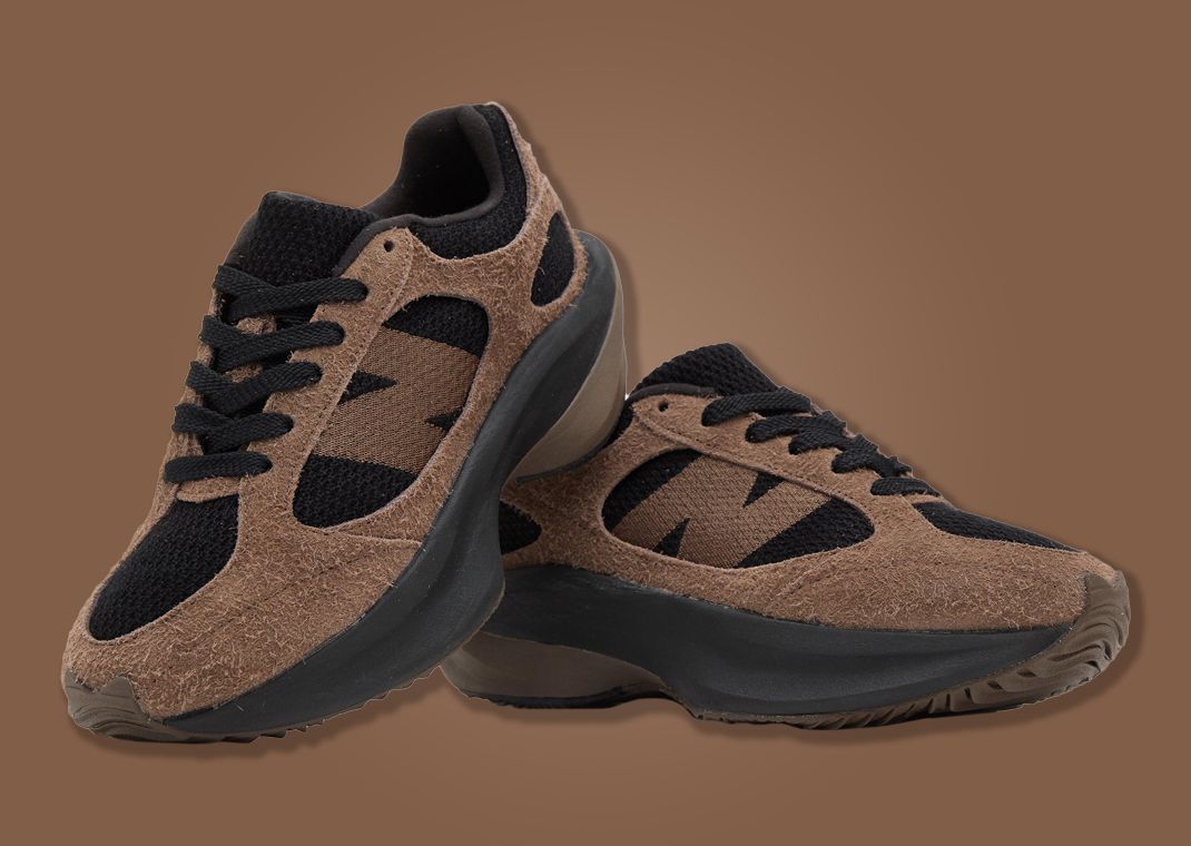 New Balance Warped Runner Dark Mushroom Angle