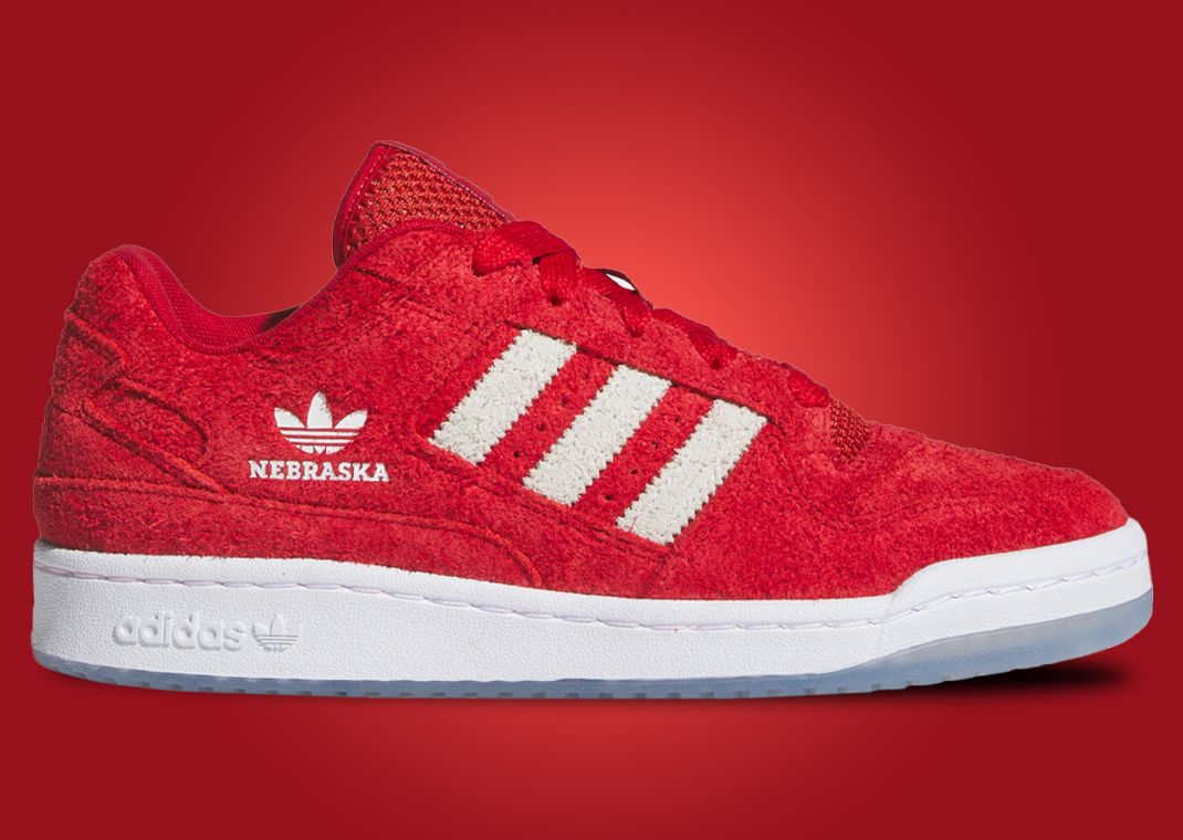 adidas Forum Low Nebraska - Lateral