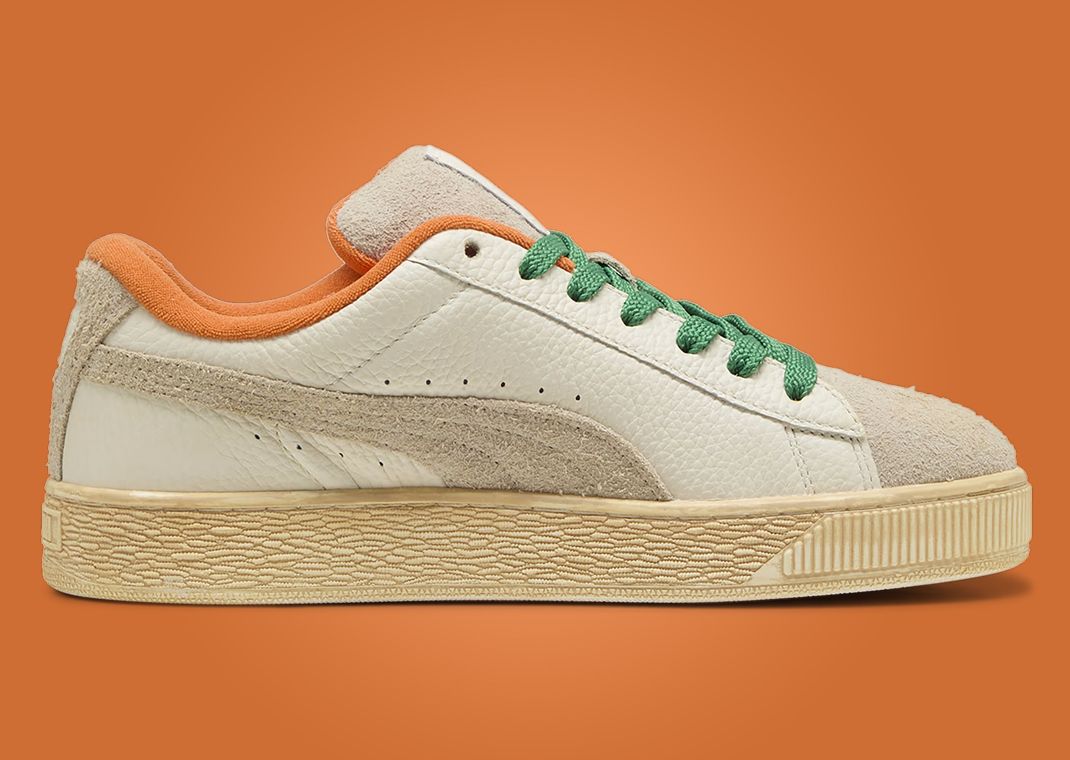 Carrots x Puma Suede XL Cream Lateral