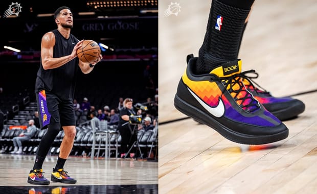 Devin Booker Debuts a Suns-Inspired Nike Book 2 The Valley PE