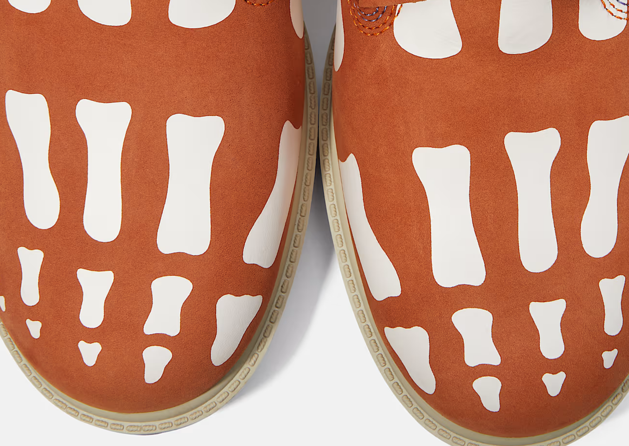 Timberland 6-Inch Boot Día de Muertos Dark Orange - Detail