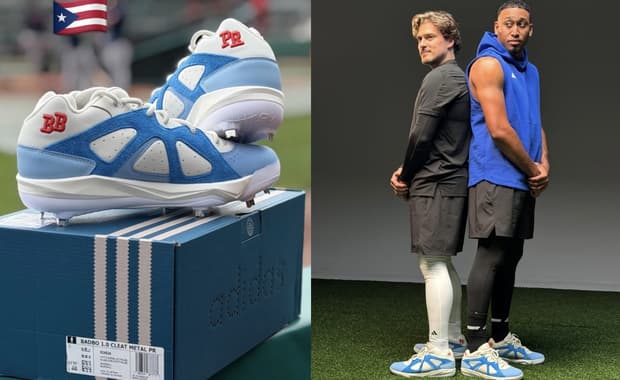 Bad Bunny adidas BadBo 1.0 Cleats Team Puerto Rico